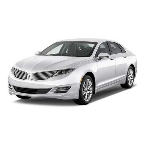 Lincoln MKZ Hybrid User manual