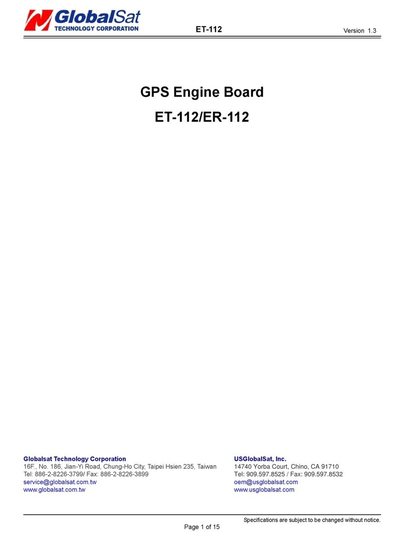 Global Sat ET-112 User manual Global Sat ET-112 User manual