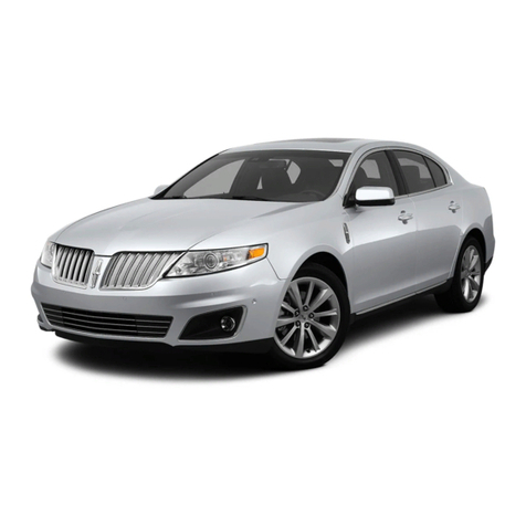 Lincoln 2012 MKS owner's guide
