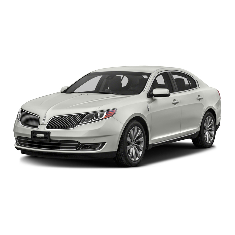 Lincoln 2012 MKS User manual