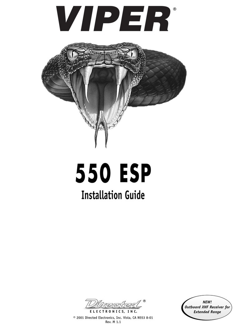Viper 550 ESP installation guide Viper 550 ESP installation guide