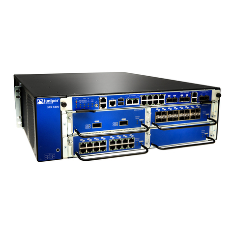 Juniper SRX3400 Installation instructions