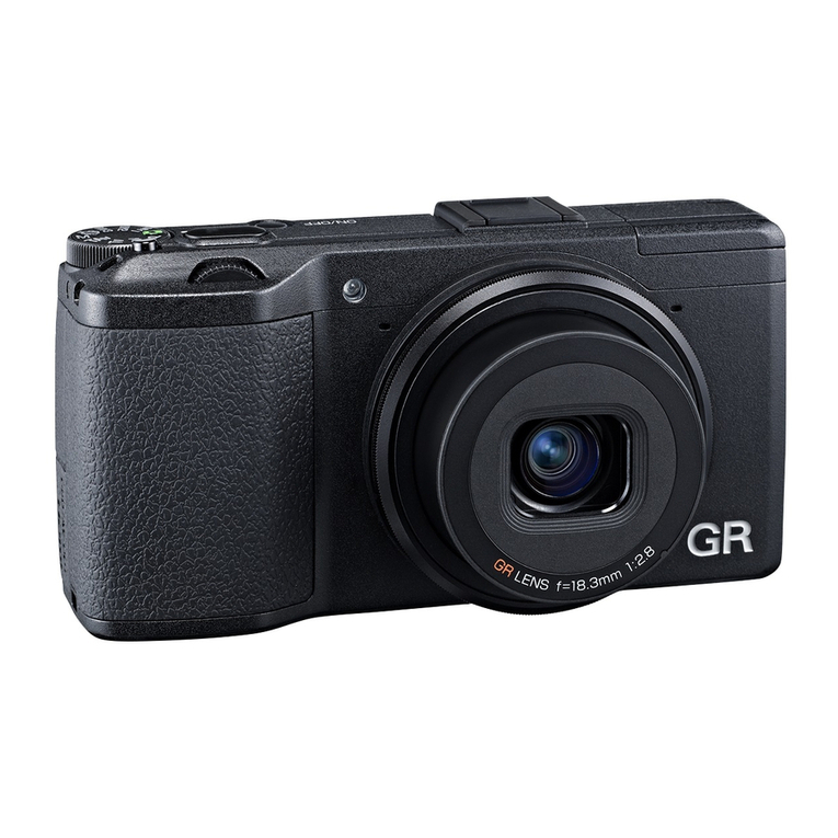 Ricoh GR DIGITAL M User manual