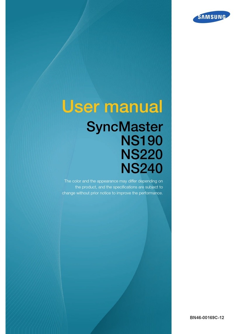 Samsung SyncMaster NS240 User manual