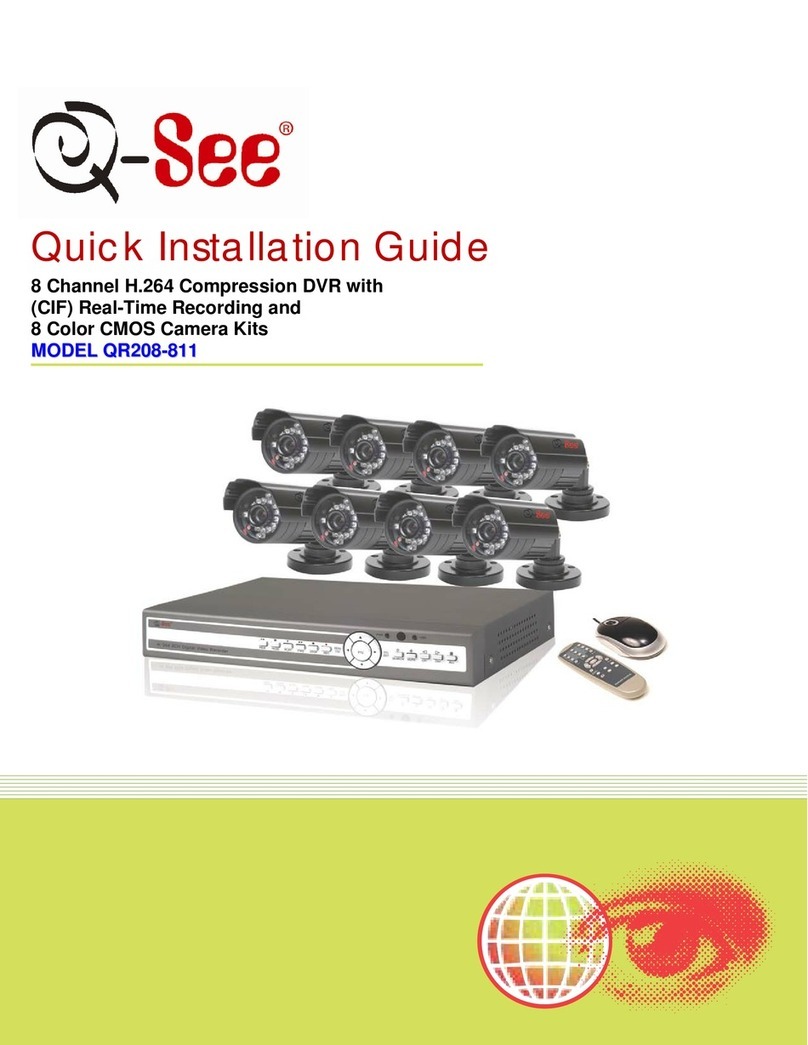 Q-See QR208--811 Quick installation guide