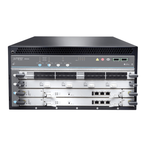 Juniper MX240 Installation instructions