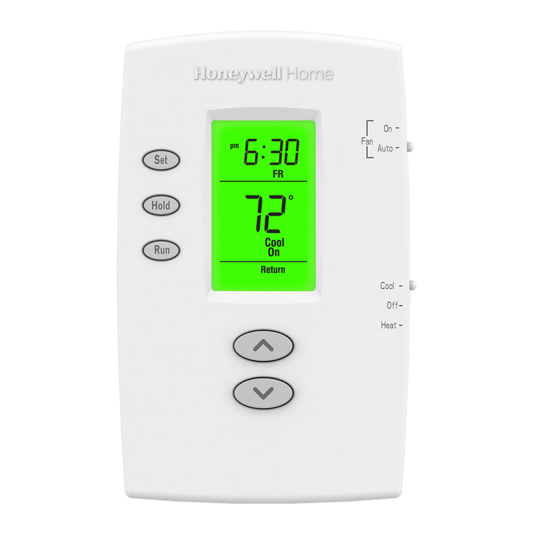 Honeywell TH2110DV User manual Honeywell TH2110DV User manual