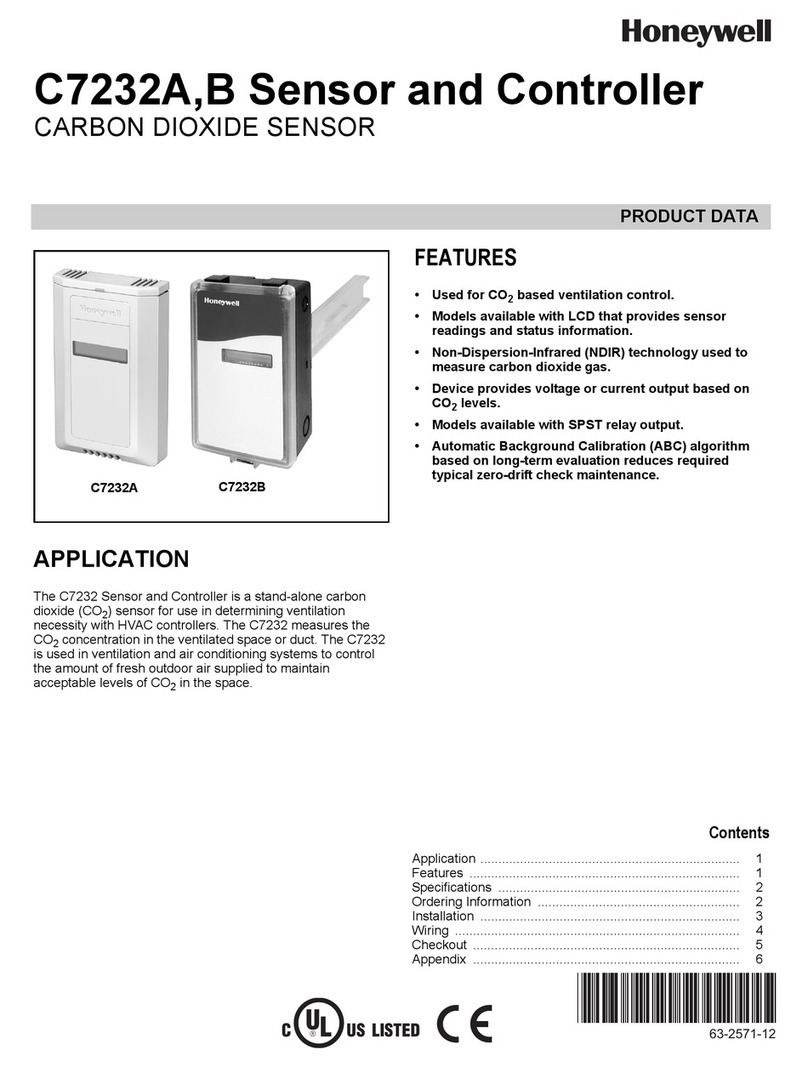 Honeywell C7232A Operation manual