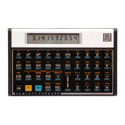 HP HP-11C User guide