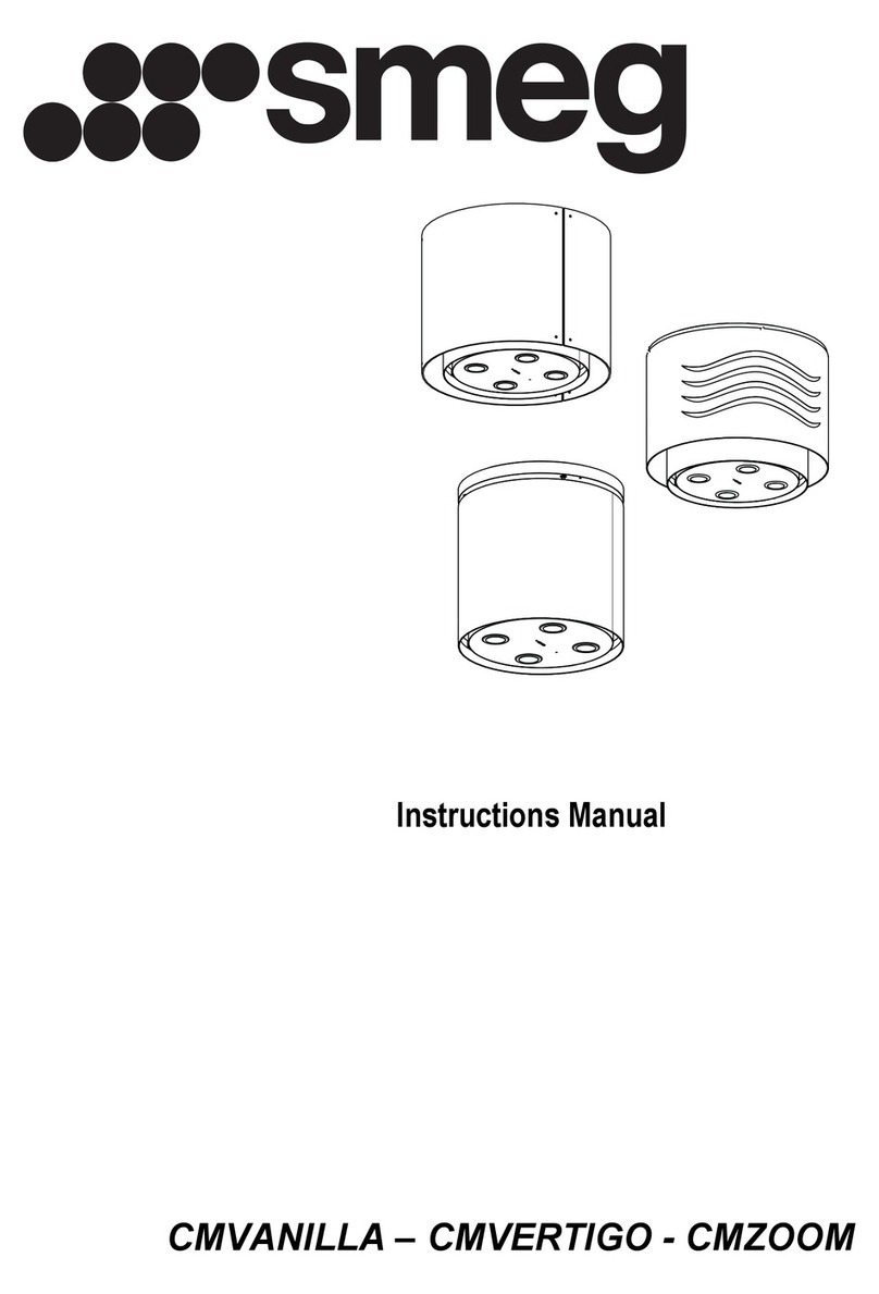Smeg CMVANILLA instruction manual