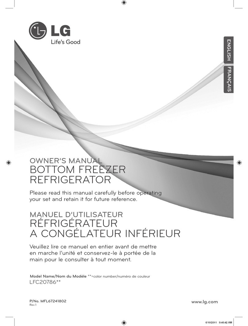 LG LFC20786 Series User manual