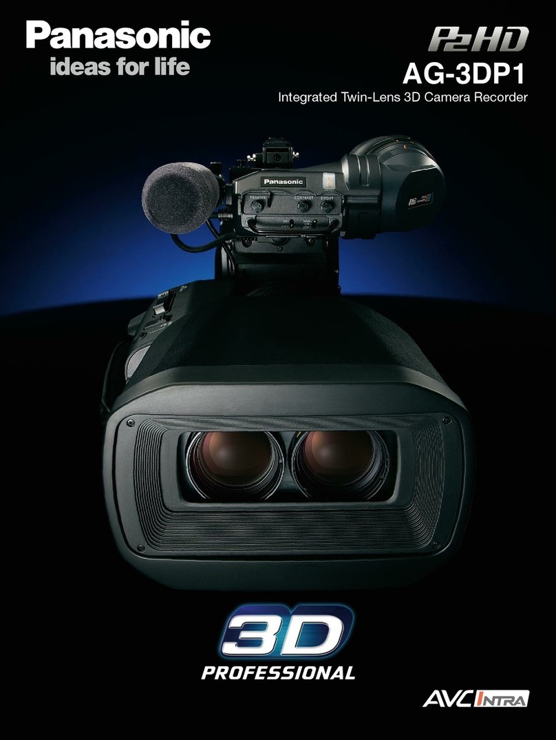 Panasonic AG-3DP1 User manual