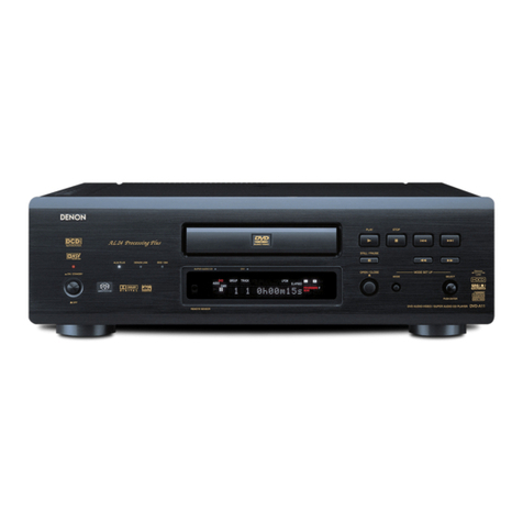Denon DVD-A11 User manual