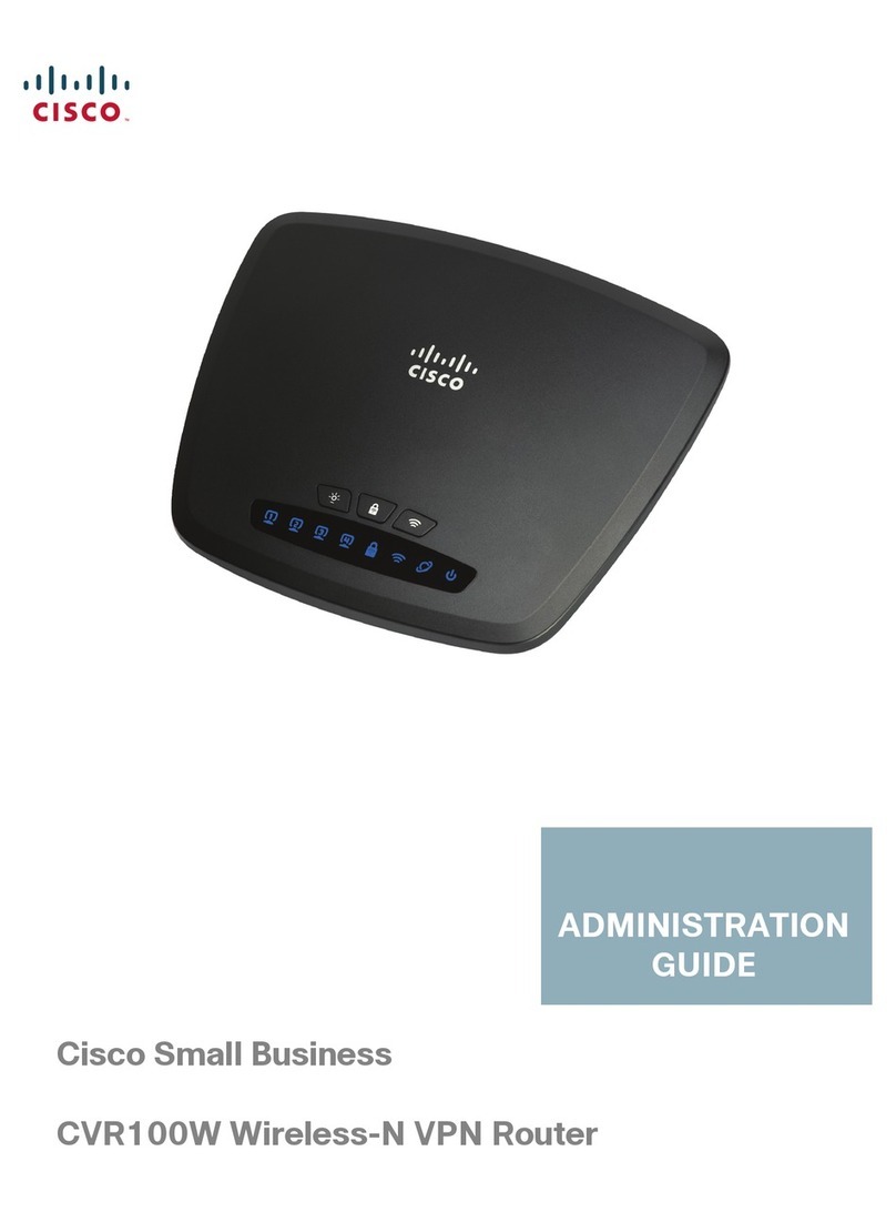 Cisco CVR100W Instruction Manual