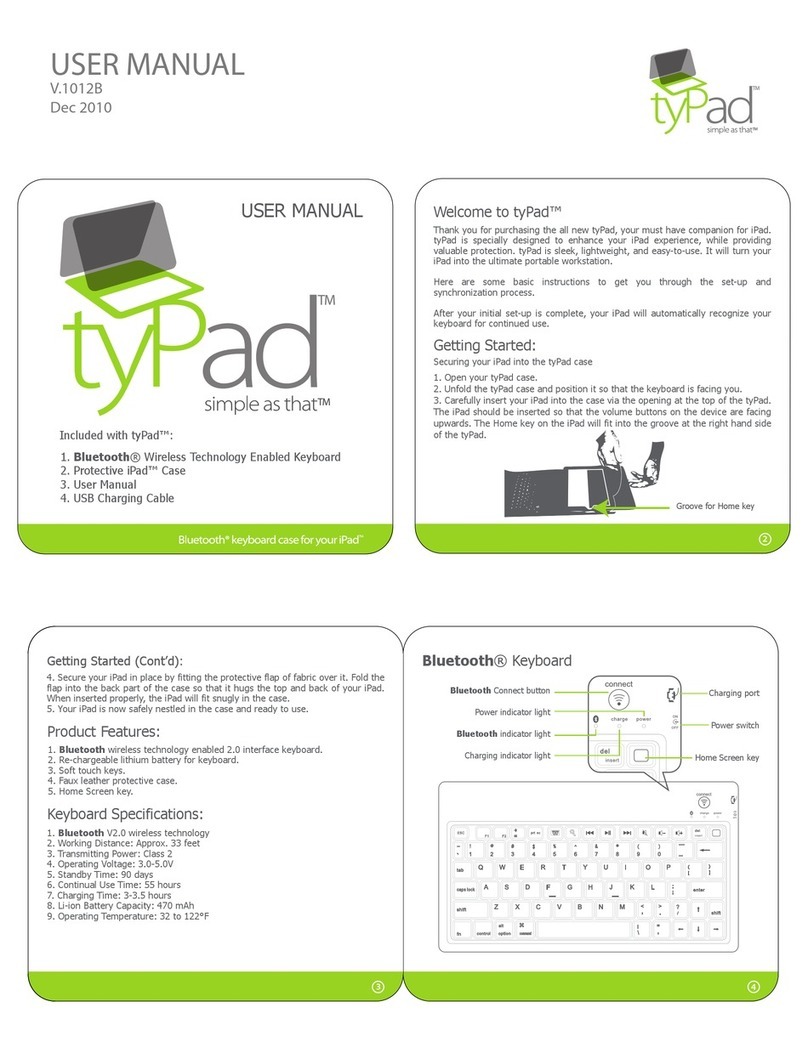 Accessory Workshop tyPad user manual