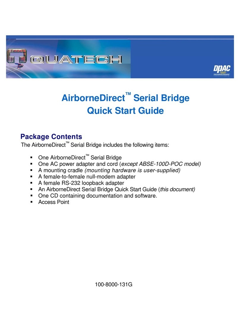 Quatech AirborneDirect User manual