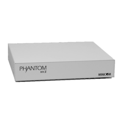 Minicom 0SU52016 User manual