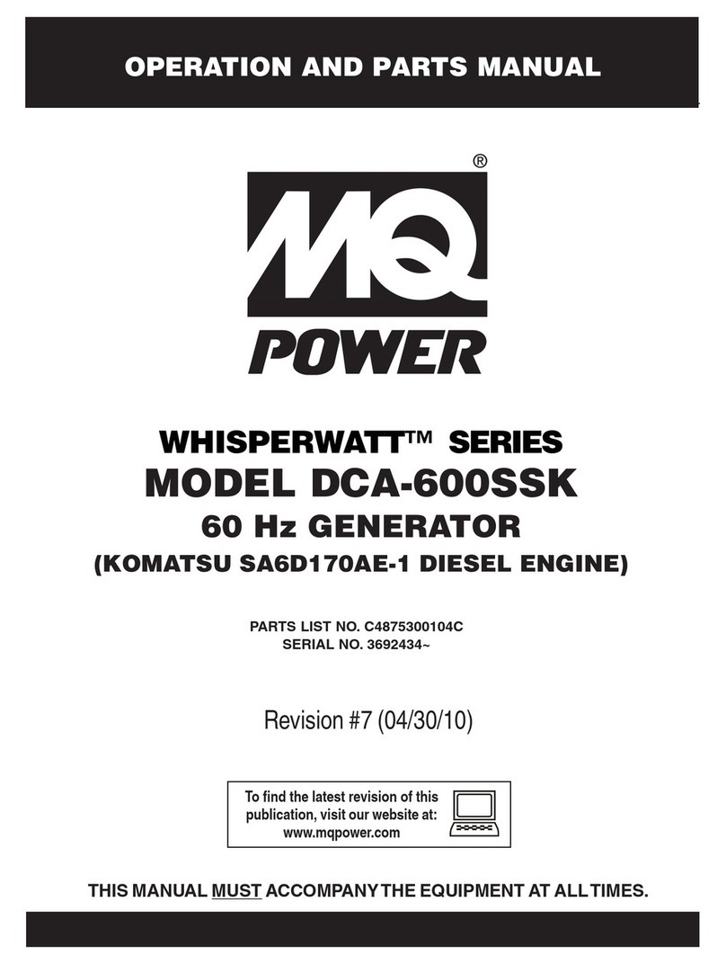 MULTIQUIP Whisperwatt DCA-600SSK Guide