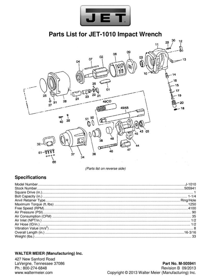 Jet JET-1010 User manual