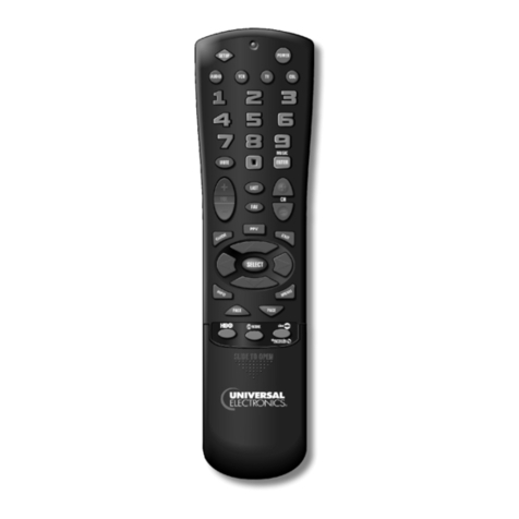 Universal Electronics Millenium 4 User manual