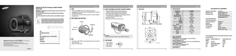 Samsung SLA-M2882 User manual
