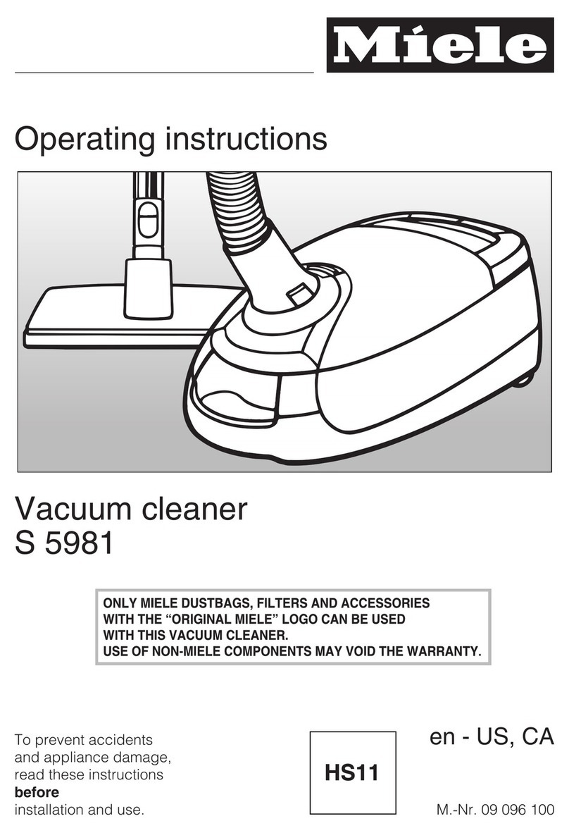 Miele S 5981 PowerPlus User manual