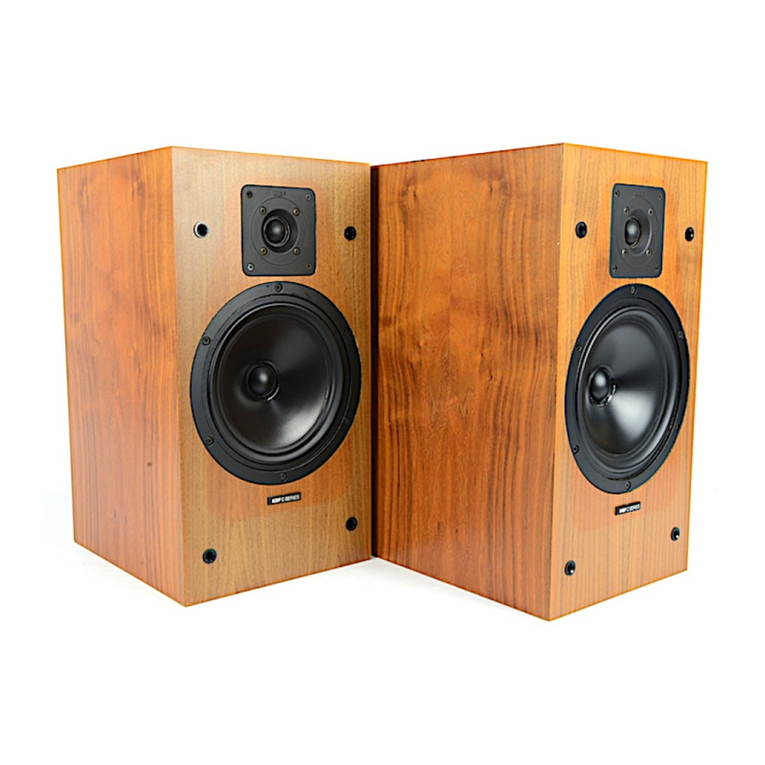 KEF C60 installation instructions