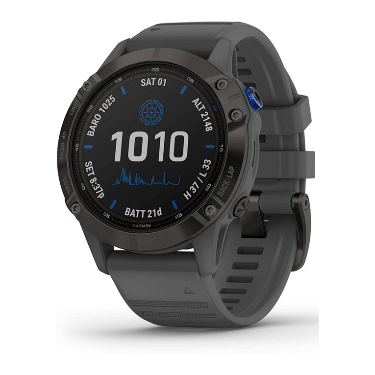 Garmin fenix owner's manual