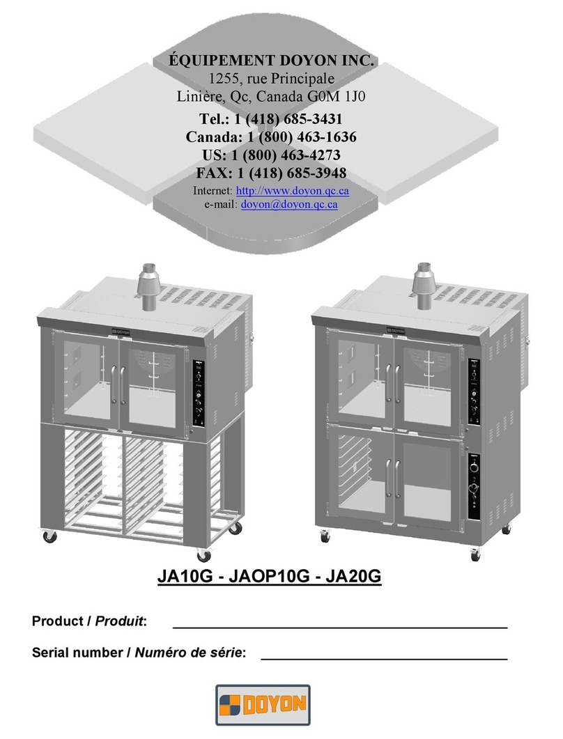 Doyon JA10G User manual