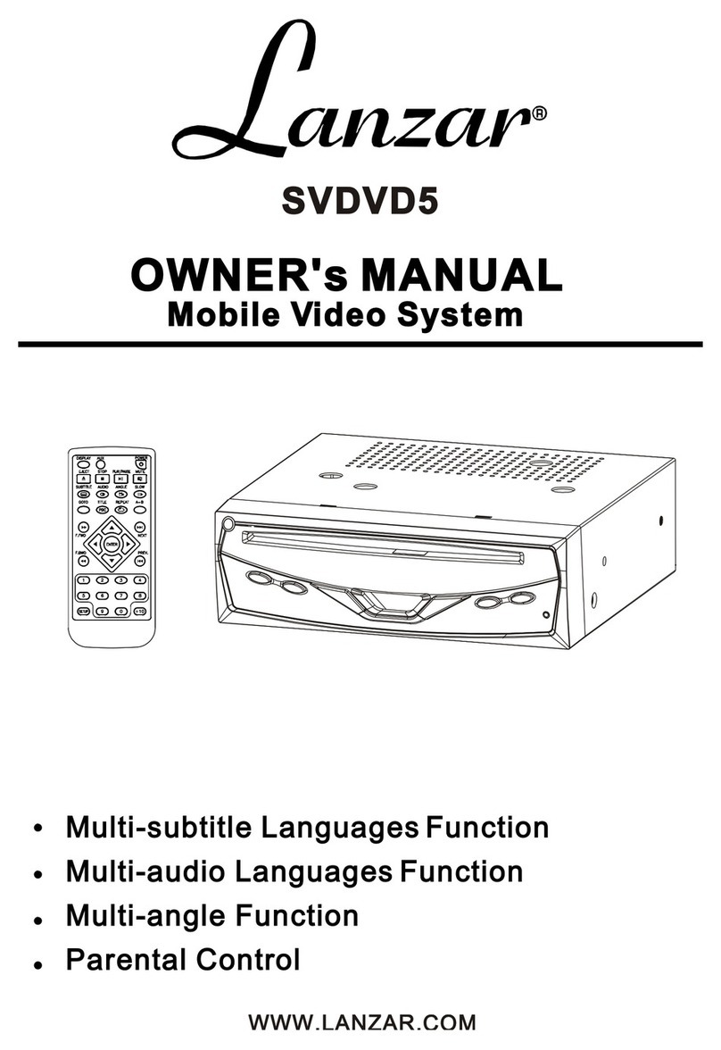 Lanzar SVDVD5 owner's manual