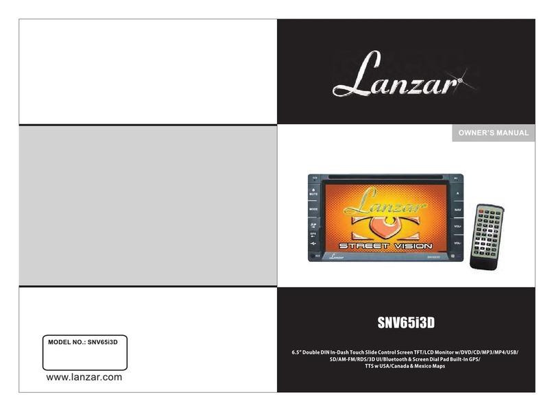 Lanzar SNV65i3D owner's manual