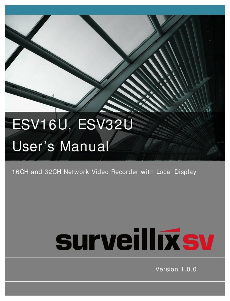 Surveillix SV ESV16U user manual