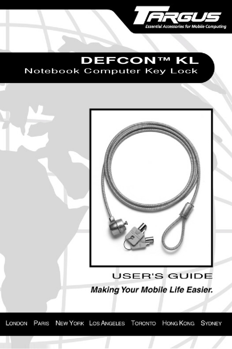Targus DEFCON KL User manual