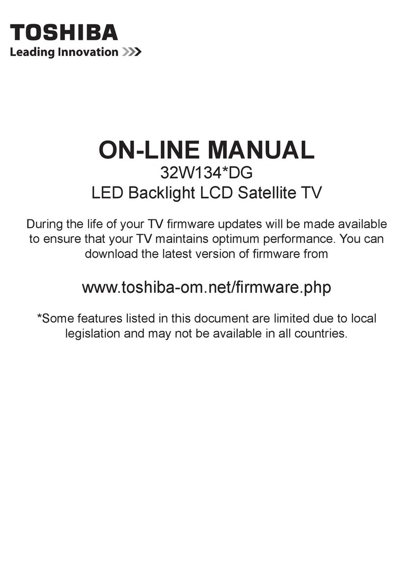 Toshiba 32W134*DG Setup guide Toshiba 32W134*DG Setup guide