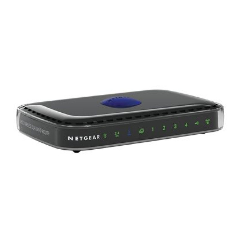 NETGEAR N600 WNDR3400v2 User manual NETGEAR N600 WNDR3400v2 User manual