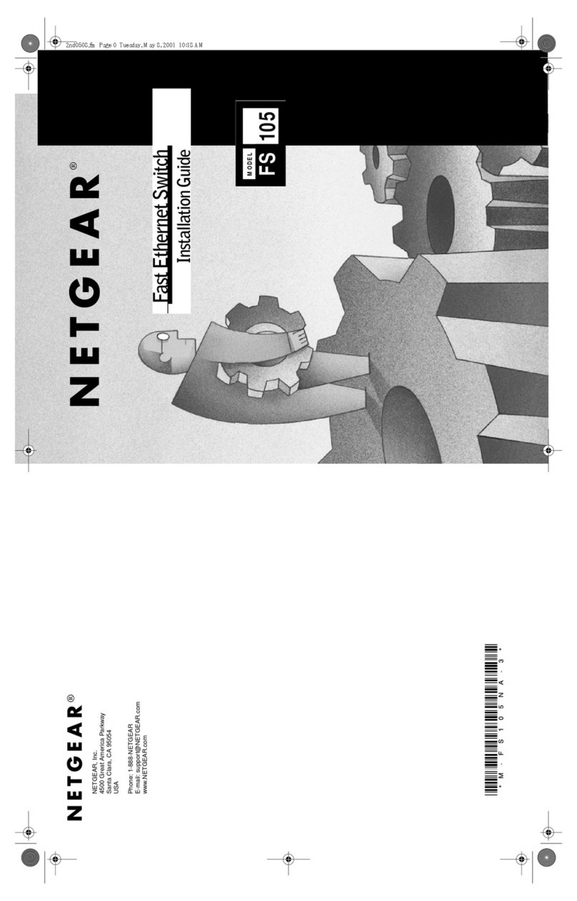 NETGEAR FS105 User manual