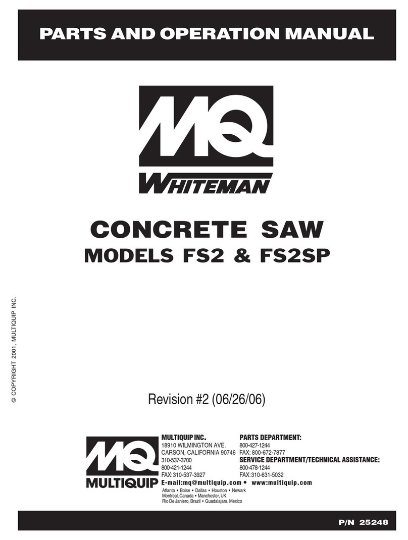 MULTIQUIP FS2 User manual