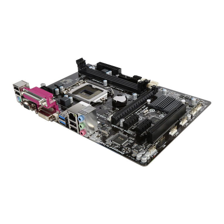 Gigabyte GA-B85M-D3V user manual