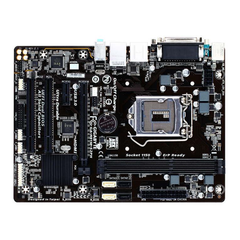 Gigabyte GA-H81M-S2PH User manual