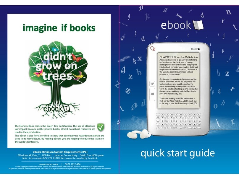 Elonex 511tEB quick start guide