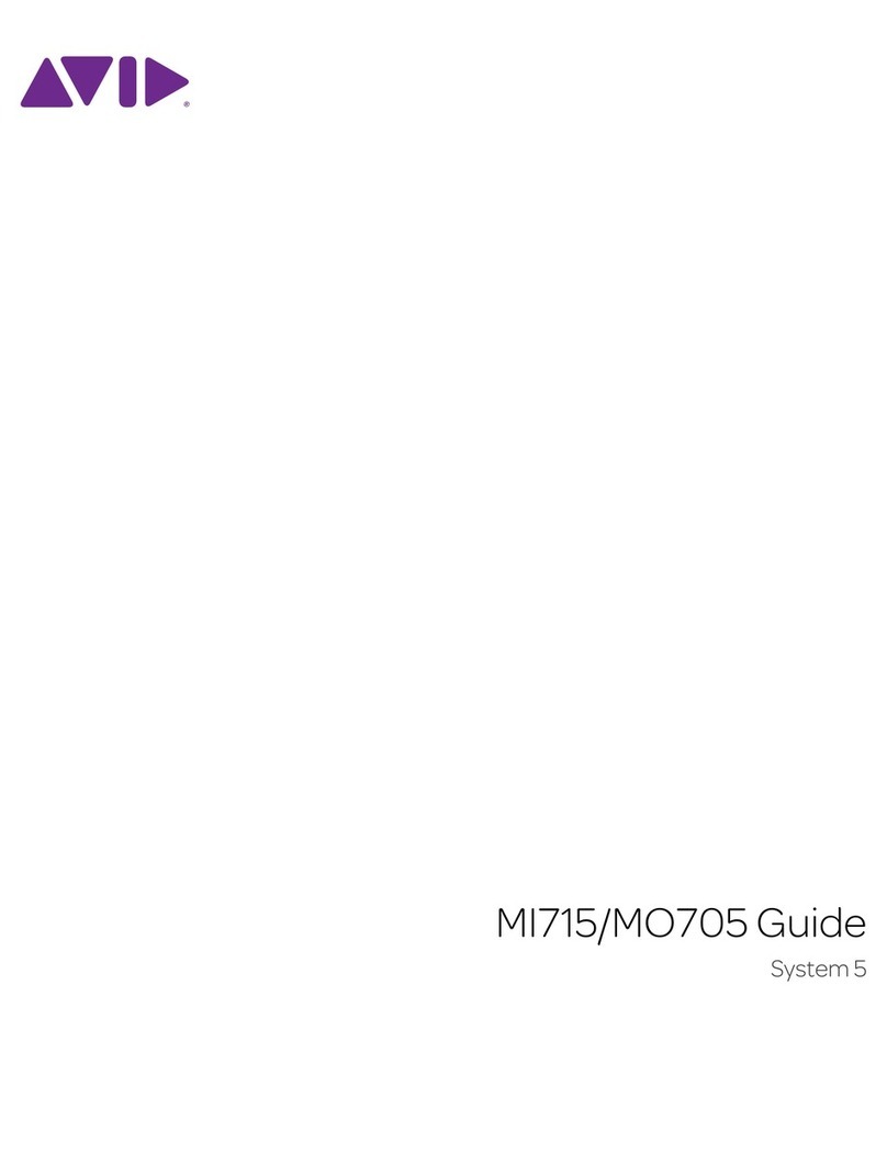 Euphonix MADI MI715 User manual