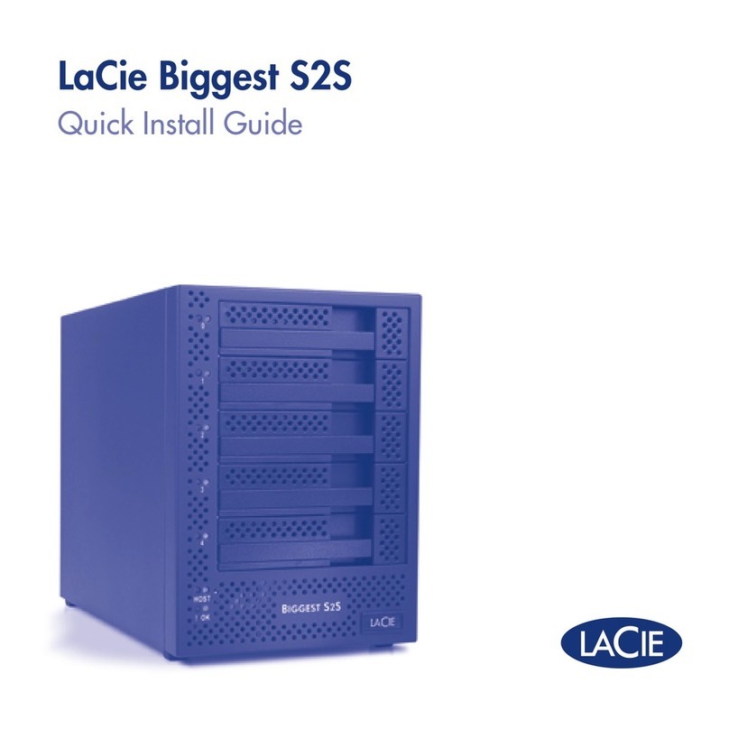 LaCie Biggest S2S Quick install guide