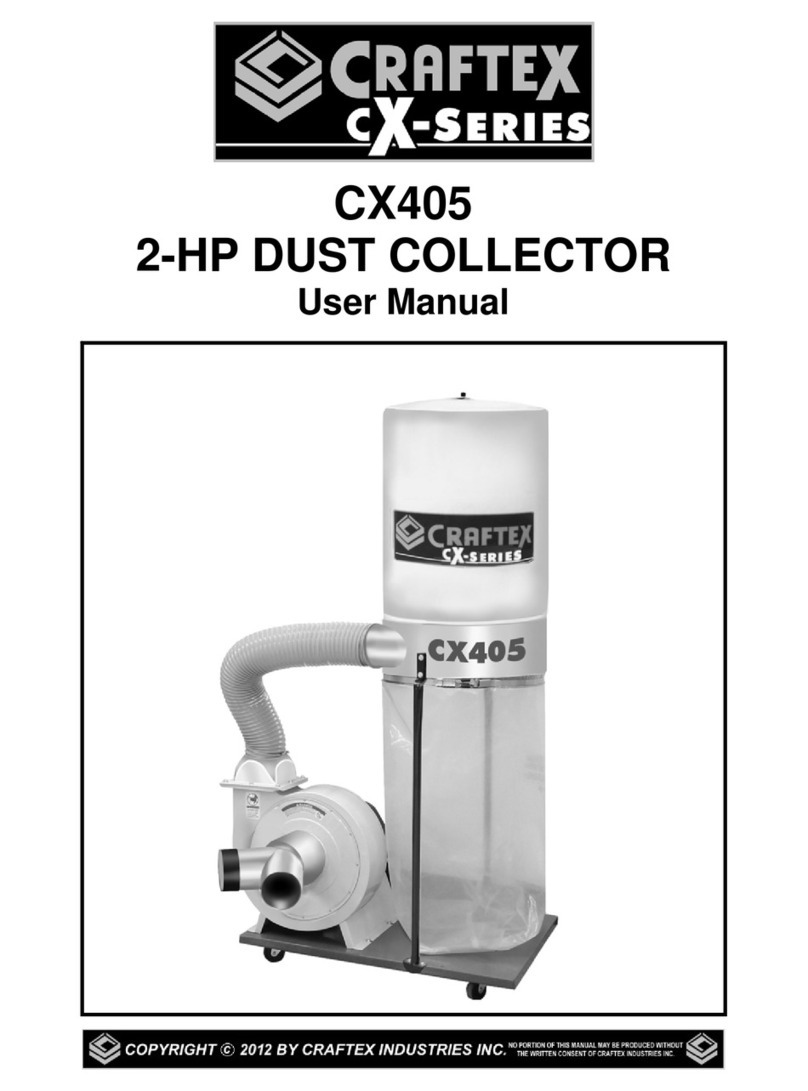 Craftex CX405 User manual