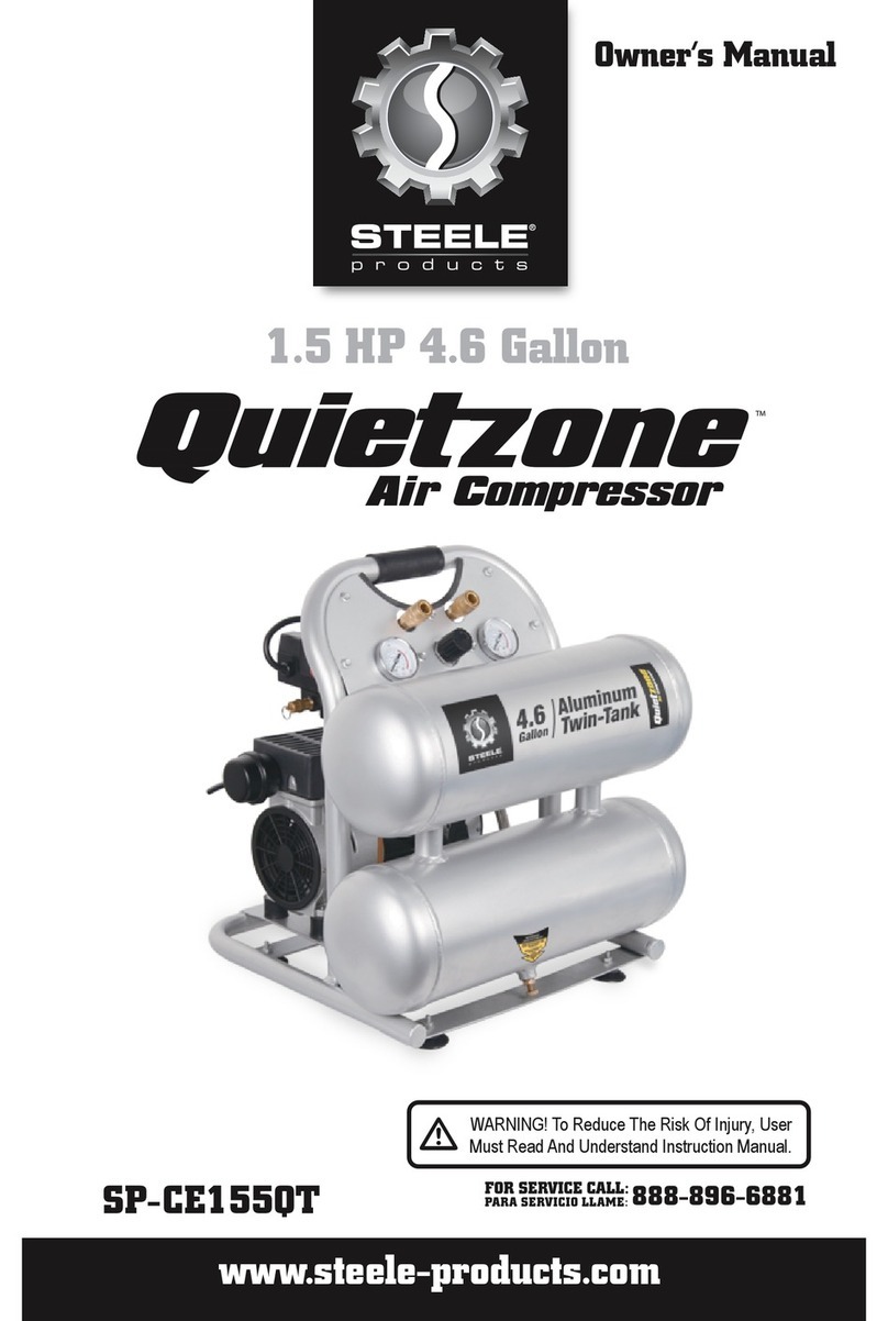 STEELE PRODUCTS Quietzone SP-CE155QT owner's manual