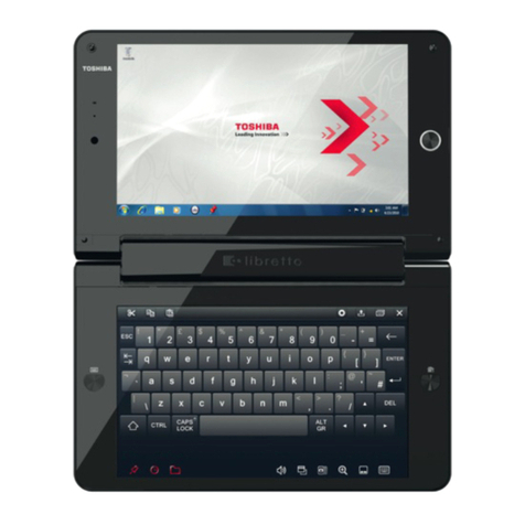 Toshiba Libretto W100 User manual