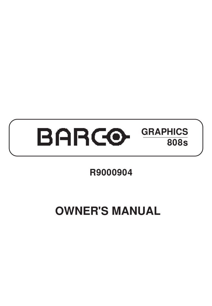Barco R9000904 User manual