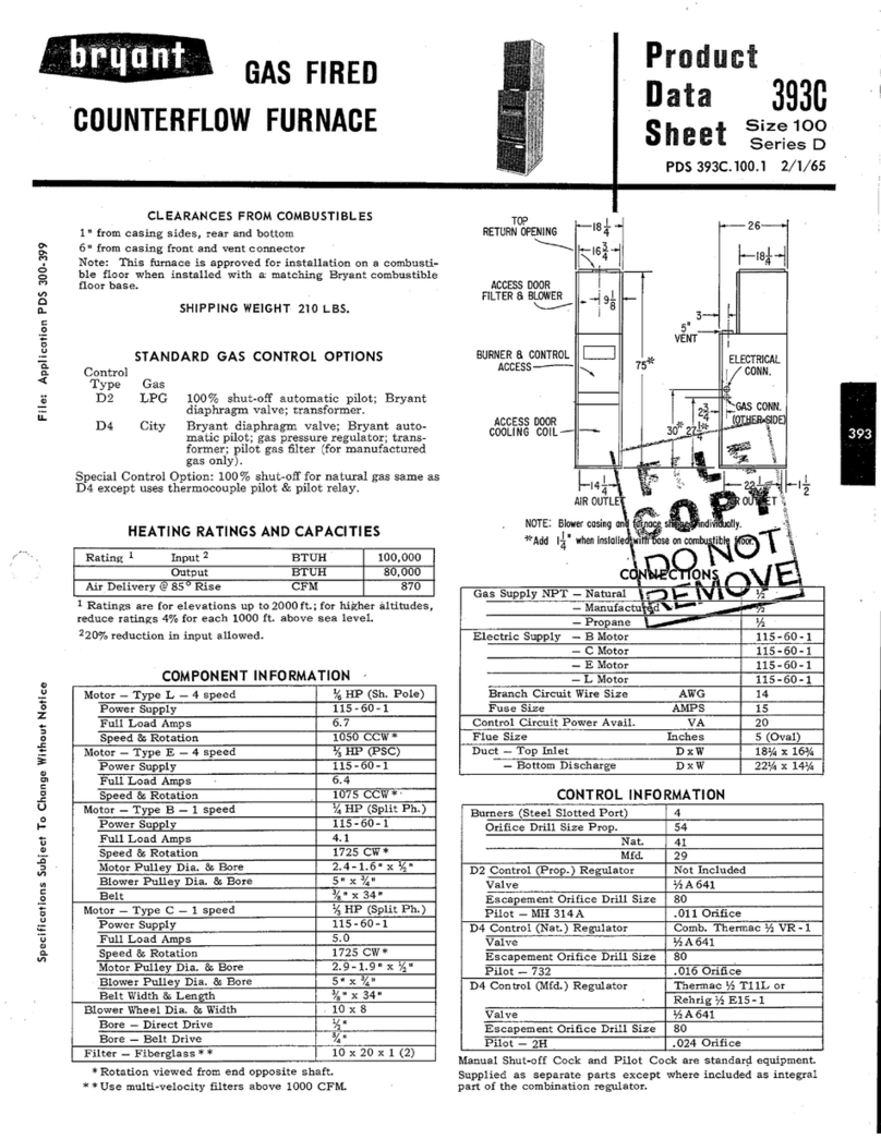 Bryant 393C Operational manual