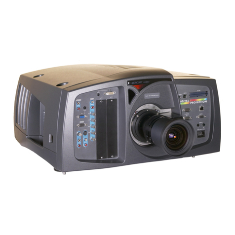 Digital Projection Mercury HD User manual