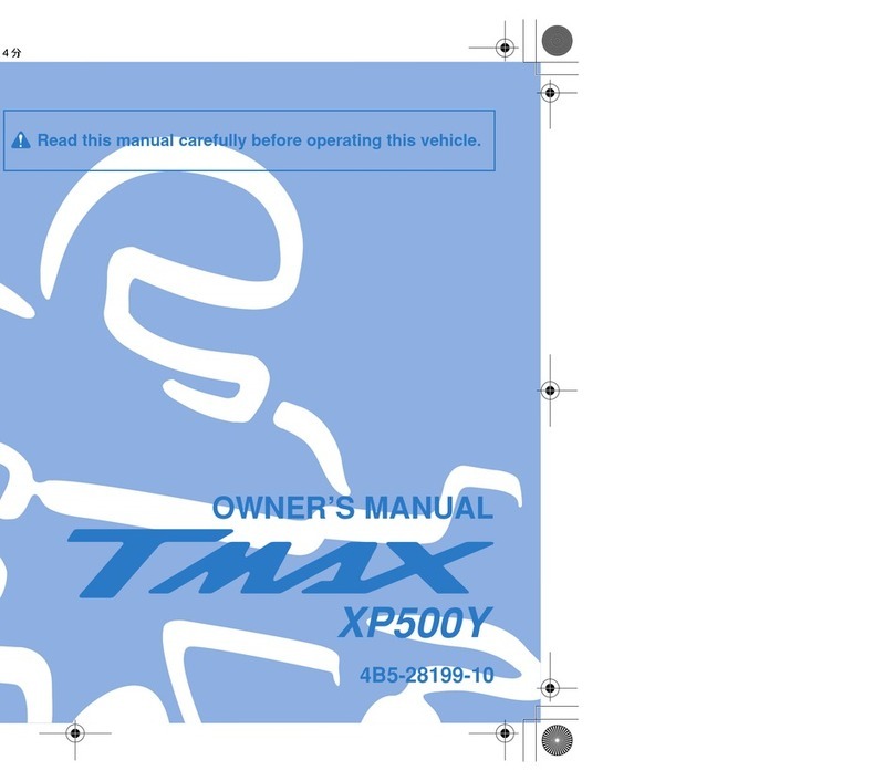 Yamaha Tmix XP500Y User manual