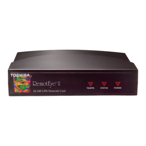 Toshiba RemoteEye II User manual
